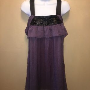 Song of Love plum dress